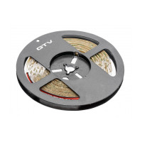 Світлодіодна стрічка 2835, DC12В, 300LED/5м, 3.7 Вт/м, 410 лм/м, 4000К, IP20, рулон 5 м LD-2835MW-300-20-NE