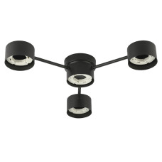 Потолочный светильник спот ETRON Axis GX53 4x15Вт черный 1-EFP-2200 TM ETRON