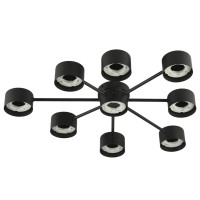 Потолочный светильник спот ETRON Axis GX53 9x15Вт черный 1-EFP-2204 TM ETRON