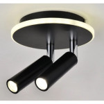 Светильник спот Sirius RT551-2 BK