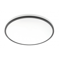 Светильник светодиодный TULA, 24 Вт, 1680 лм, 4000K, AC180-250В, PF>0,5, IP44, Ø350 мм, черный LD-TUL24W-NW-00