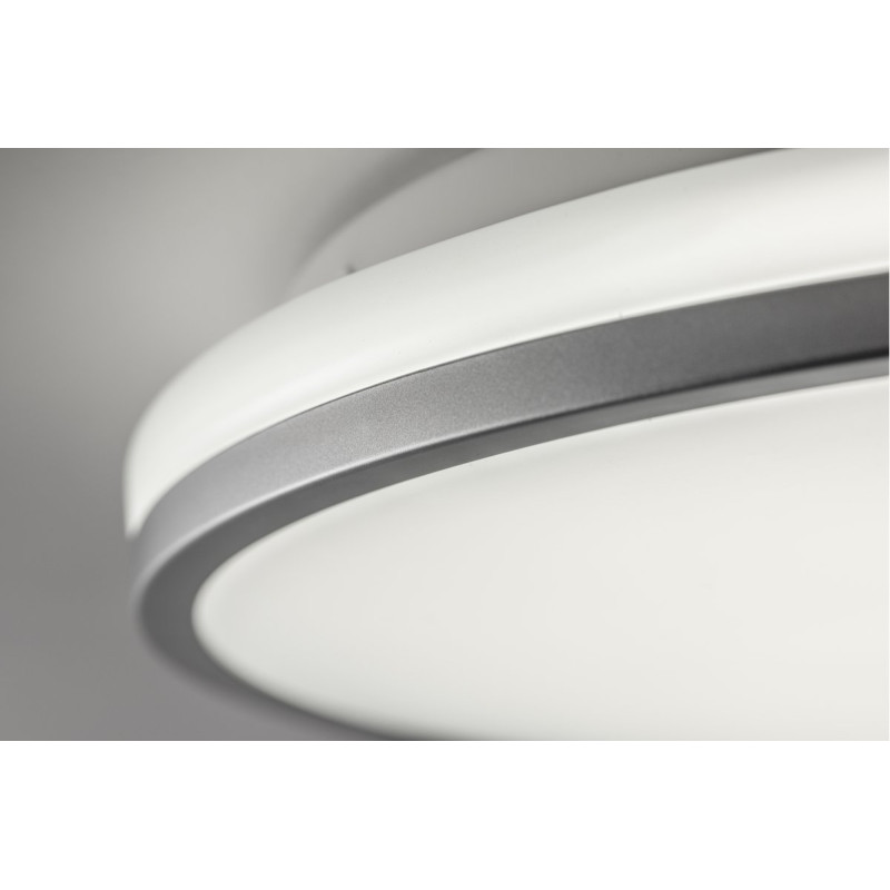 Светильник светодиодный TULA, 24 Вт, 1680 лм, 4000K, AC180-250В, PF>0,5, IP44, Ø350 мм, серый LD-TUL24W-NW-80