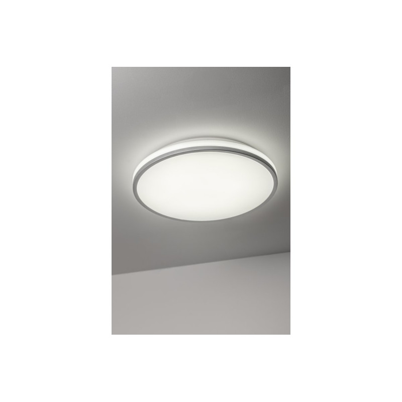 Светильник светодиодный TULA, 24 Вт, 1680 лм, 4000K, AC180-250В, PF>0,5, IP44, Ø350 мм, серый LD-TUL24W-NW-80