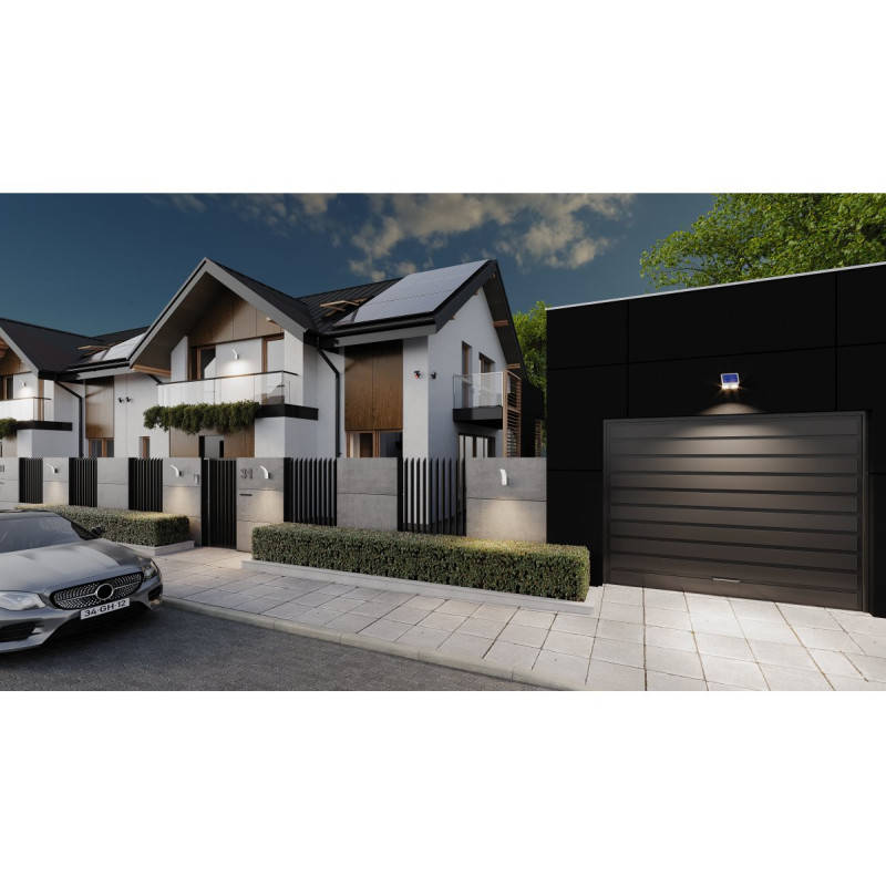 Світильник світлодіодний фасадний NICE з датчиком руху, 20 Вт, 1900 лм, 4000K, IP65, функція коридор LD-NIC20W-DIM-00