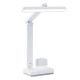 Настільна LED лампа 5W/8W Valeso з підставкою для канцелярії 3000/4000/6000К біла IP20 1976 WT