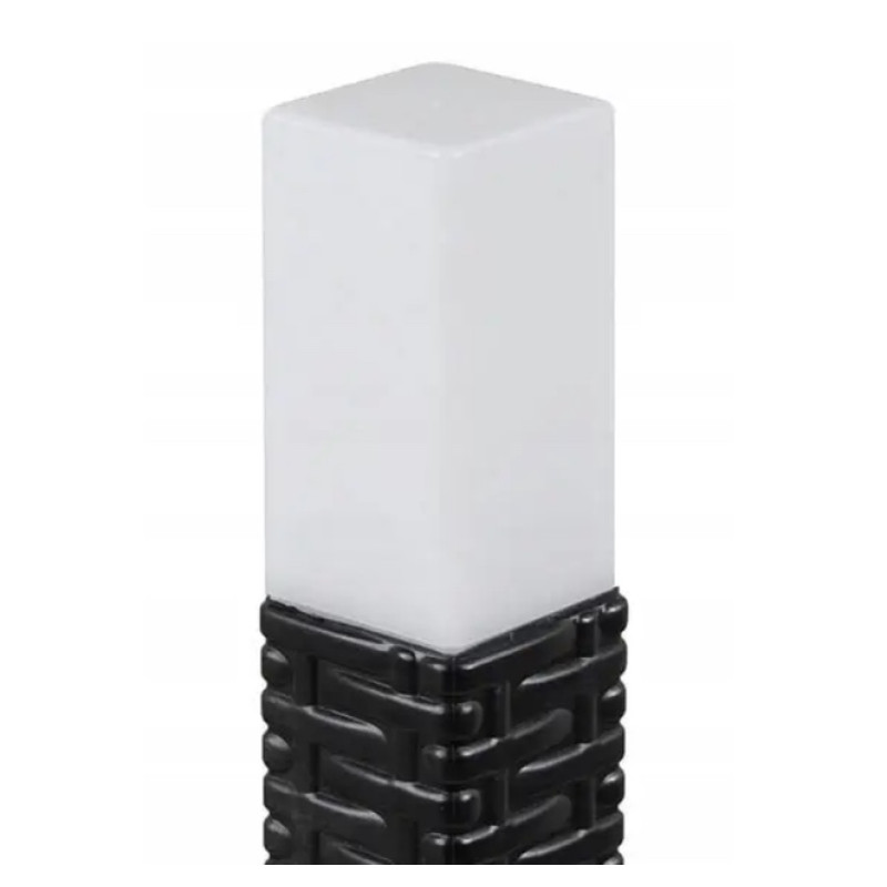 Садово-парковий світильник Sirius 2W ґрунтовий на сонячній панелі 40см чорний IP44 13021