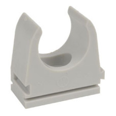 Крепление для турбы (держатель-клипса) D16мм (5316E_KB) серый KOPOS