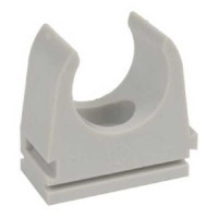 Крепление для турбы (держатель-клипса) D20мм (5320_KB) серый KOPOS