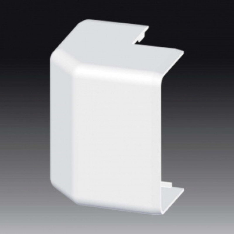 Угол наружный EKD 80х40 белого цвета (8506_HB) KOPOS