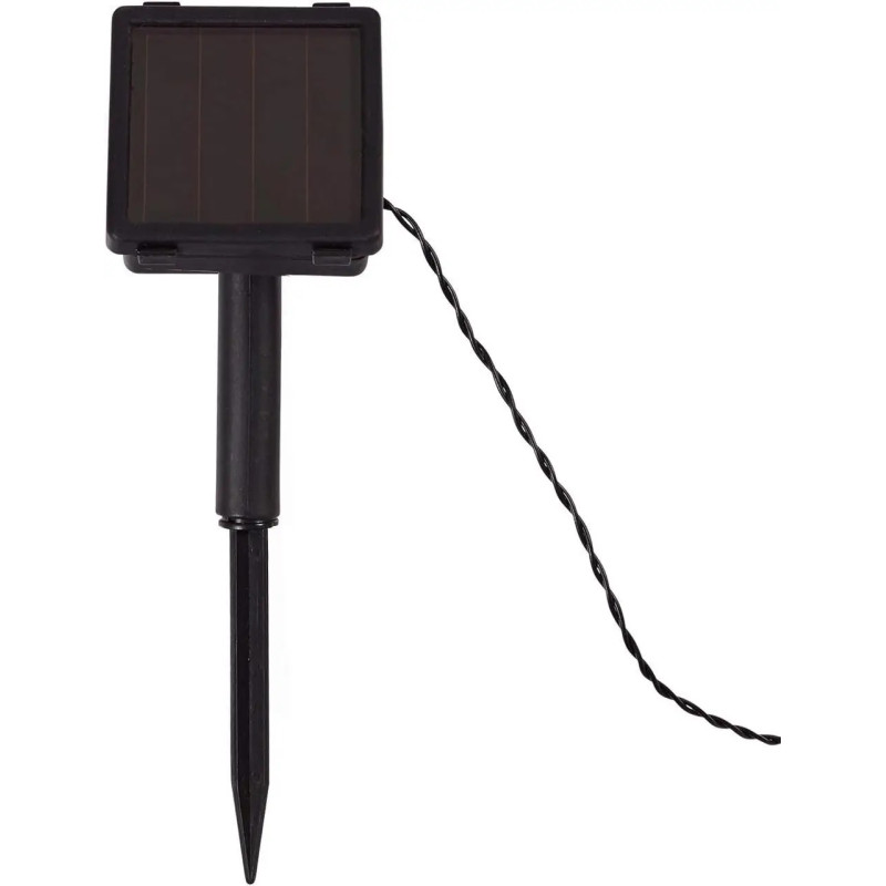 Садово-парковый светильник Sirius на солнечной батарее в форме цветков 60см черный IP44 SLP46