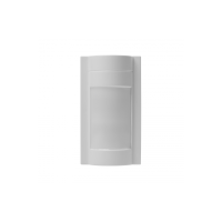 Датчик движения CR-23 PET, макс. 1200 Вт, угол обнаружения 120°, диапазон 12 м ±1.8-2.2 м, IP65, белый GTV CR-CR23000-00