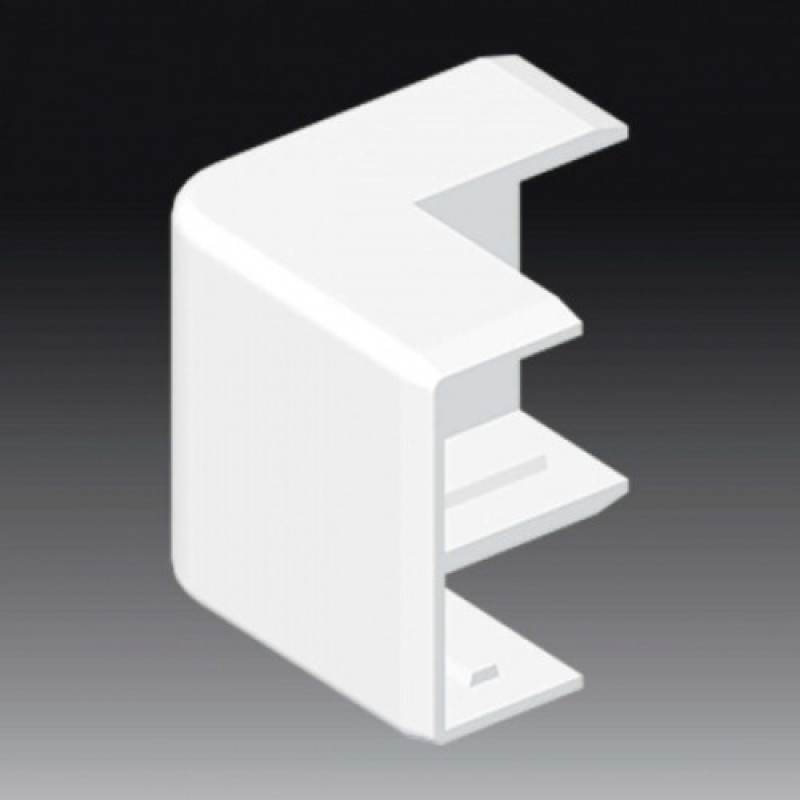 Угол наружный для LHD 40х20 белого цвета (8636_HB) KOPOS