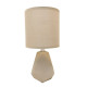 Настільна лампа Valeso з фігурною основою під лампу Е14 бежева IP20 HS8825 BEIGE