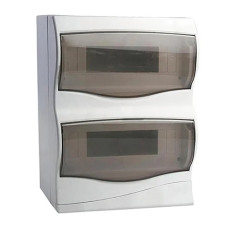 Бокс распределительный на 16 модулей, навесной, (290х215х65) MEKSBOX Mutlusan