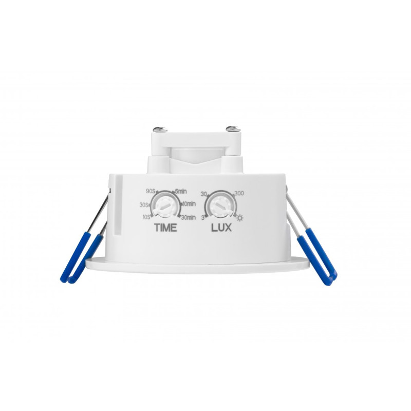 Датчик движения CR-22, макс. 1200 Вт, угол обнаружения 360°, диапазон 8 м ± 1.8-4 м, IP20, белый GTV CR-CR22000-00