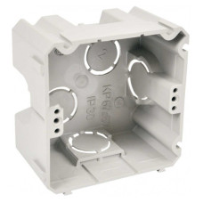 Приборная коробка соединяются между собой; ПВХ; серо; 71х71х42мм (KP67X67_KA) КОПОС