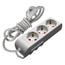 Удлинитель без заземления 3 гнезда, 5м, со шторками, 16А, Ri-tech, Mutlusan