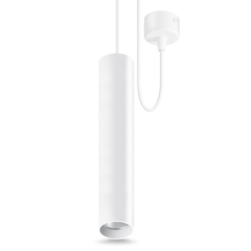 LED світильник підвісний накладний VIDEX 10W GU10 4100K білий (VL-SP-10034W)