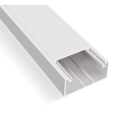 Кабель-канал пластиковый белый 80х60/2000мм, Mutlusan