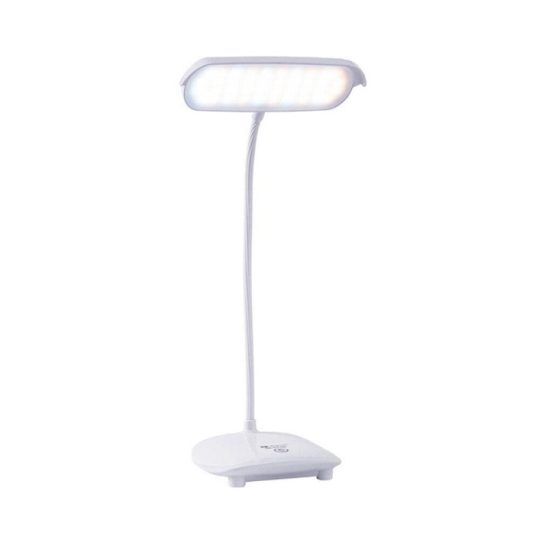 Настольная LED лампа 8W/4W Valeso с аккумулятором 3000/4000/6000К белая IP20 1946 WT