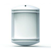 Фасадный светильник садовый GARDEN настенный, 40W, E27, IP44, ударопрочный PC/PP, серый