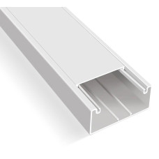Кабель-канал пластиковый белый 25х16/2000мм, Mutlusan