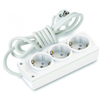 Удлинитель с заземлением 3 гнезда, 3м, 16А, Olimpia, Mutlusan