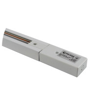 Шинопровод для крепления и питания трековых светильников VELMAX V-TR, 1м, 15А, белый 25-34-40