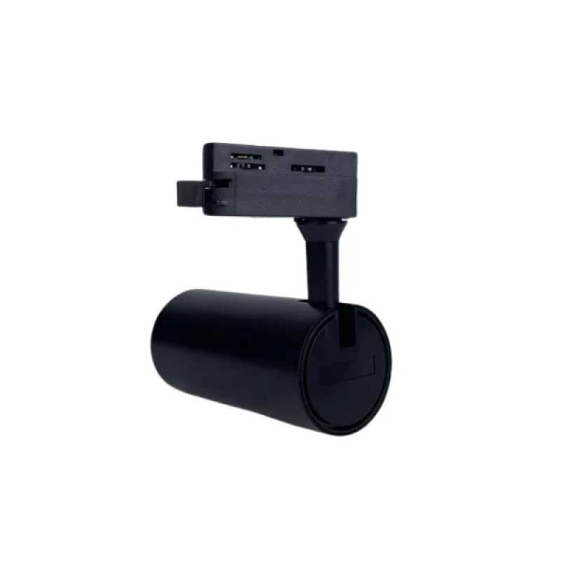 Трековый светодиодный светильник VELMAX V-TRL-Т, 15W, 1200Lm, 4100K, 220V, черный 25-31-04