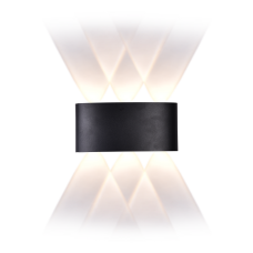 Фасадный LED светильник VELMAX V-CTL-WL-005*6, 6W, 3000K, 360Lm, IP54, черный 24-62-41