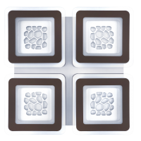 LED св-к VELMAX V-CL-ROCKY, 150W, smart, 3000K-6500K, 10500Lm, пульт ДК (23-45-20)