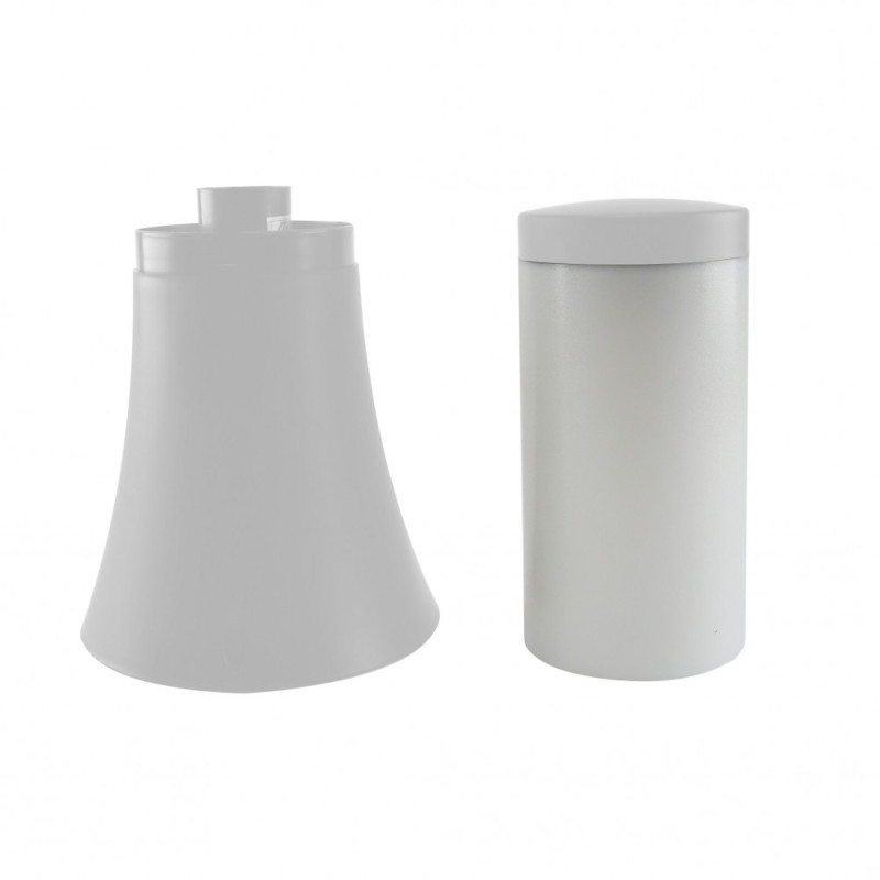 Светильник садовый GARDEN малый, 40W, E27, IP44, ударопрочный PC/PP, черный