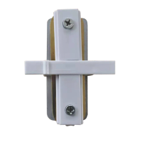 Соединитель встроенного шинопровода VELMAX V-IC-R, прямой, белый 25-34-70