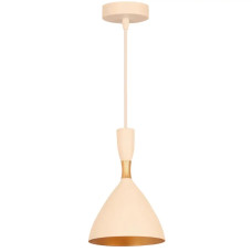 Подвесной светильник VELMAX V-CL-HAT-Wh-G, max 60W, E27, 220V, белый (23-10-24)