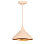 Підвісний світильник VELMAX V-CL-MUSHROOM-Wh-G, max 60W, E27, 220V, білий (23-10-61)