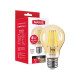 Світлодіодна лампочка MAXUS A60 FM 8W 2700K E27 Golden