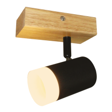 Светильник спот одинарный VELMAX V-TPL-SP022-1, MAX 35W, GU10, 220V 22-32-73