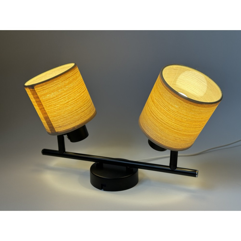 Светильник спот двойной VELMAX V-TPL-SP003-2, MAX 35W, E14, 220V 22-32-25