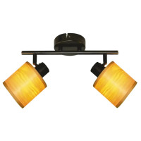 Светильник спот двойной VELMAX V-TPL-SP003-2, MAX 35W, E14, 220V 22-32-25