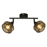 Светильник спот двойной VELMAX V-TPL-SP006-2, max 35W, E27, черный 22-32-35