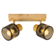 Светильник спот двойной VELMAX V-TPL-SP014-2, max 35W, E27 (22-32-55)
