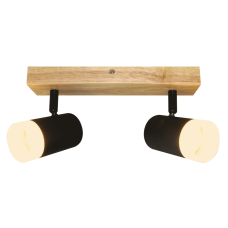 Світильник спот подвійний VELMAX V-TPL-SP022-2, MAX 35W, GU10, 220V (22-32-74)