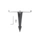 Фасадный светодиодный светильник MAXUS MWL 15W 3CCT IP65 Black General 1-MWL-15W-BG