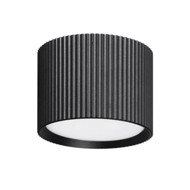 Светильник точечный накладной-врезной без лампы MAXUS Wave Downlight Base GX53 Black 2in1 MAX-W-GX53-BL