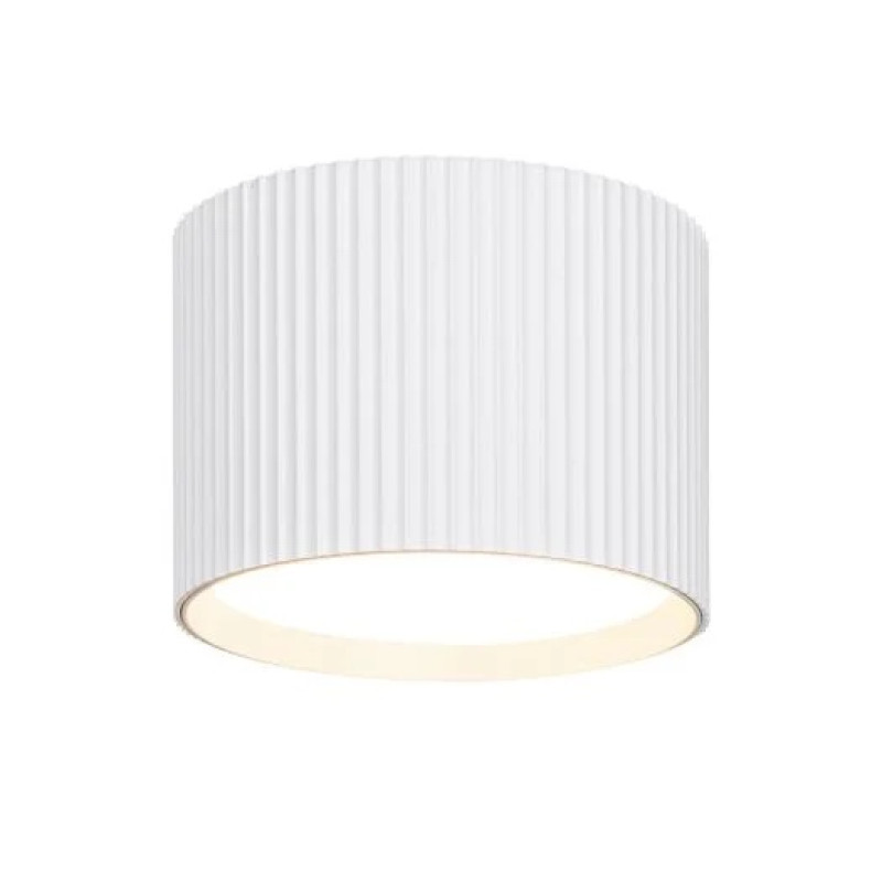 Светильник спот точечный накладной врезной без лампы MAXUS Wave Downlight Base GX53 White  2in1 MAX-W-GX53-WH