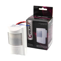 Датчик движения VELMAX V-IMS-19, AC220-240V, угол обнаружения 180 градусов 29-22-19