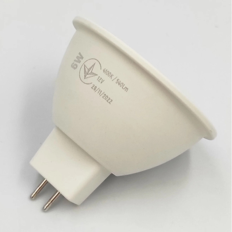 Світлодіодна LED лампа VELMAX V-MR16, 6W, 12V, GU5,3, 4100K, 540Lm. (21-14-50-1)