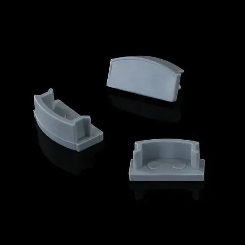 Заглушка ZP-7 для профиля LP-7. серая (100шт/уп) BIOM