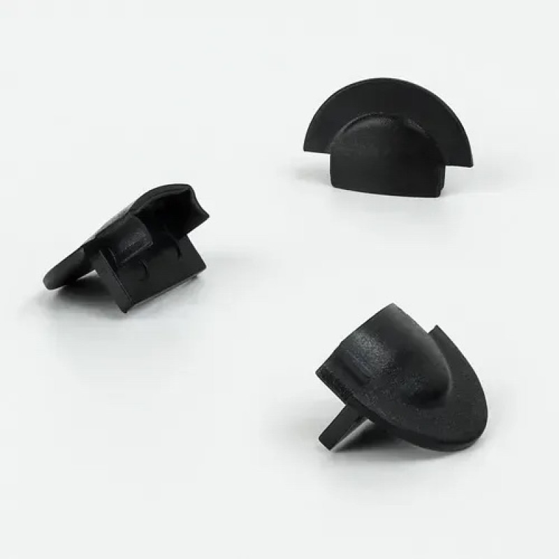 Заглушка ZP-7В. для профиля LP-7B черная (100шт/уп) BIOM