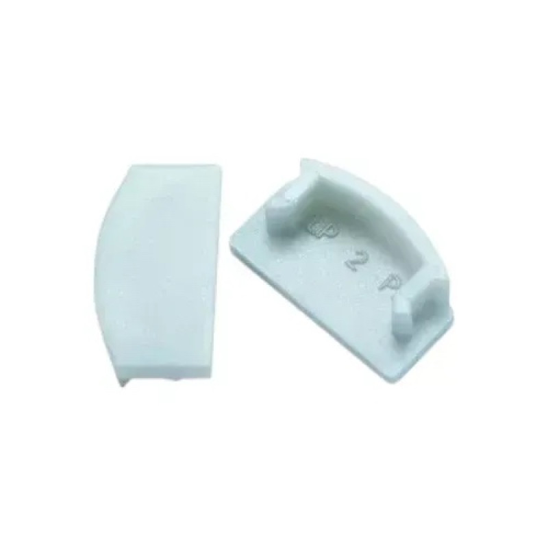 Заглушка ZP-7W. для профиля LP-7W белая (100шт/уп) BIOM